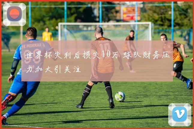 世界杯失利后损失10万 球队财务压力加大引关注