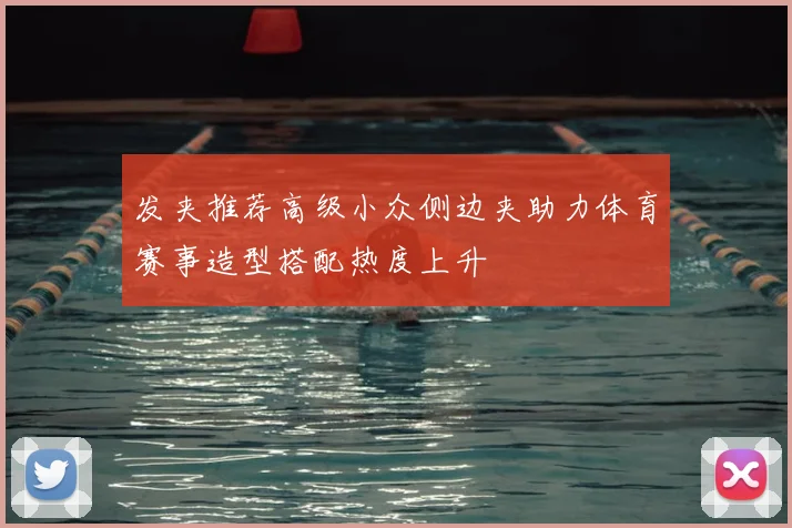 发夹推荐高级小众侧边夹助力体育赛事造型搭配热度上升